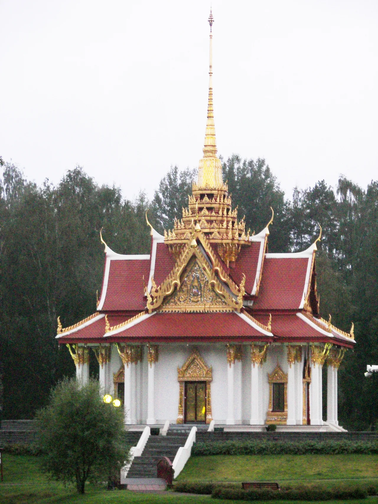 The pavilion of Chulalongkorn south of Bispgården, Sweden