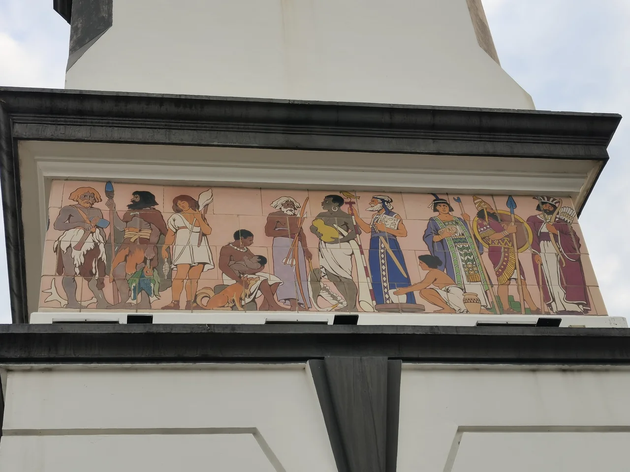 Panel A Birch memorial clock tower